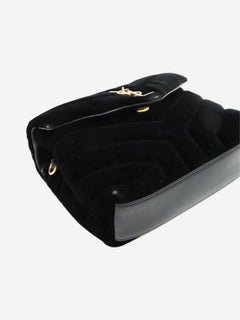 Black Loulou velvet crossbody bag Cross-body bags Saint Laurent 