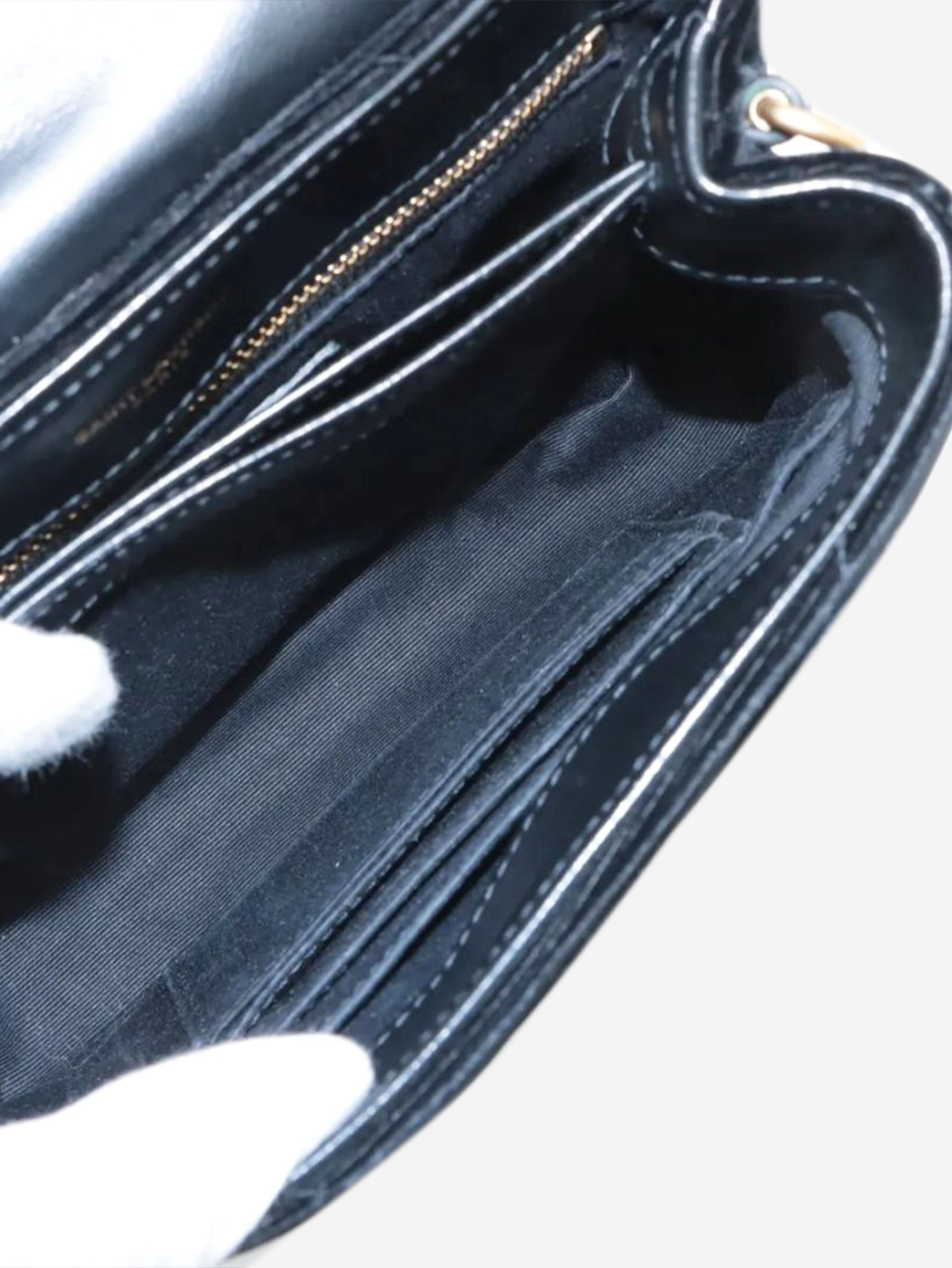 Black Loulou velvet crossbody bag Cross-body bags Saint Laurent 