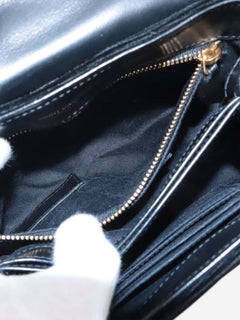 Black Loulou velvet crossbody bag Cross-body bags Saint Laurent 