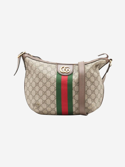 Brown GG Supreme Ophidia shoulder bag Shoulder bags Gucci 