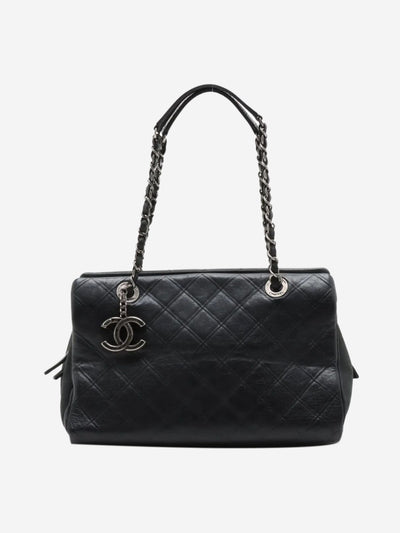 Black 2013 lambskin chain bag Top Handle Bags Chanel 