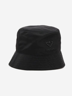 Black Re-Nylon bucket hat - size S Hats Prada 