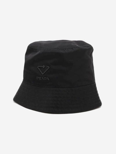 Black Re-Nylon bucket hat - size S Hats Prada 