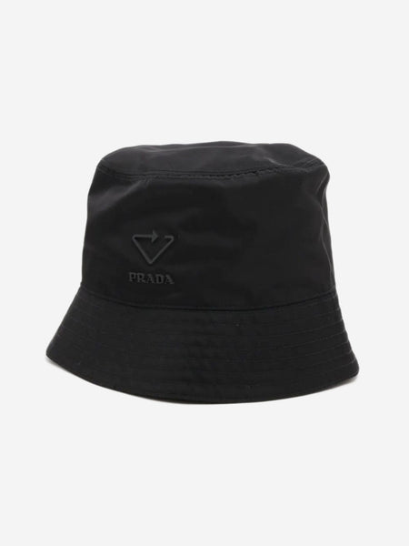 Black Re-Nylon bucket hat - size S product image