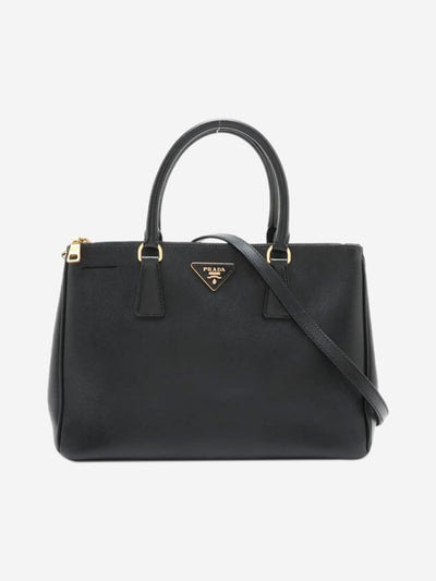 Black Saffiano Galleria 2way bag Shoulder bags Prada 