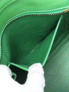 Green Micro Luggage bag Top Handle Bags Celine 