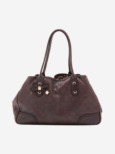 Brown GG leather shoulder bag Shoulder bags Gucci 