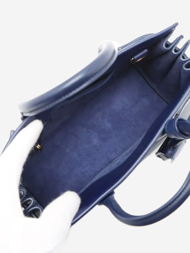 Blue Paris Sac De Jour Nano 2way bag Cross-body bags Saint Laurent 