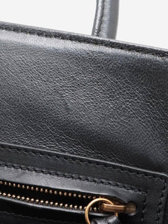 Black suede Phantom luggage tote Tote Bags Celine 