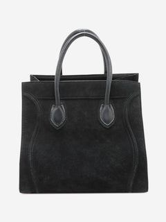 Black suede Phantom luggage tote Tote Bags Celine 