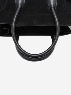 Black suede Phantom luggage tote Tote Bags Celine 