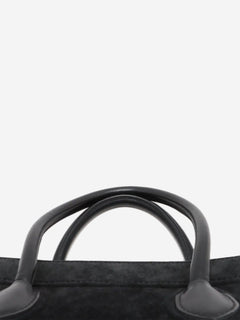 Black suede Phantom luggage tote Tote Bags Celine 