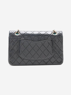 Black 2002 medium lambskin Classic Double Flap bag Shoulder bags Chanel 