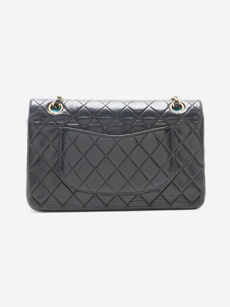 Black 2002 medium lambskin Classic Double Flap bag alternate image