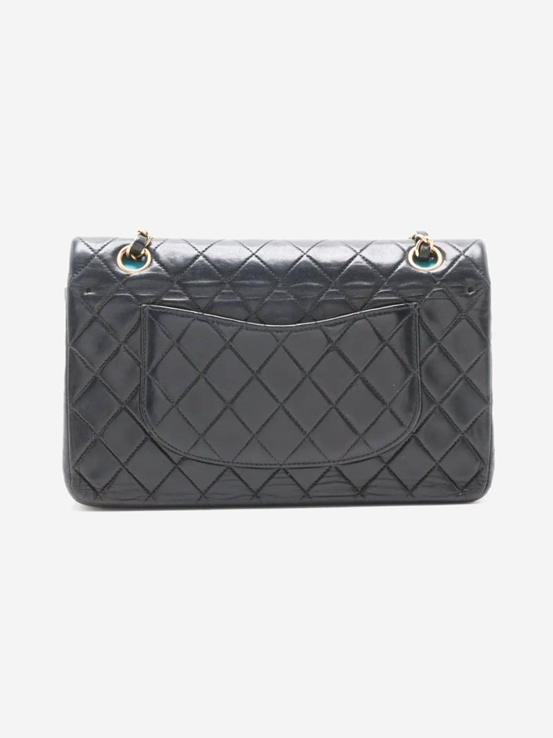 Black 2002 medium lambskin Classic Double Flap bag Shoulder bags Chanel 