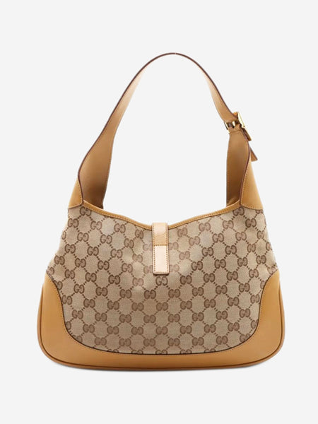 Brown GG canvas Jackie bag alternate image