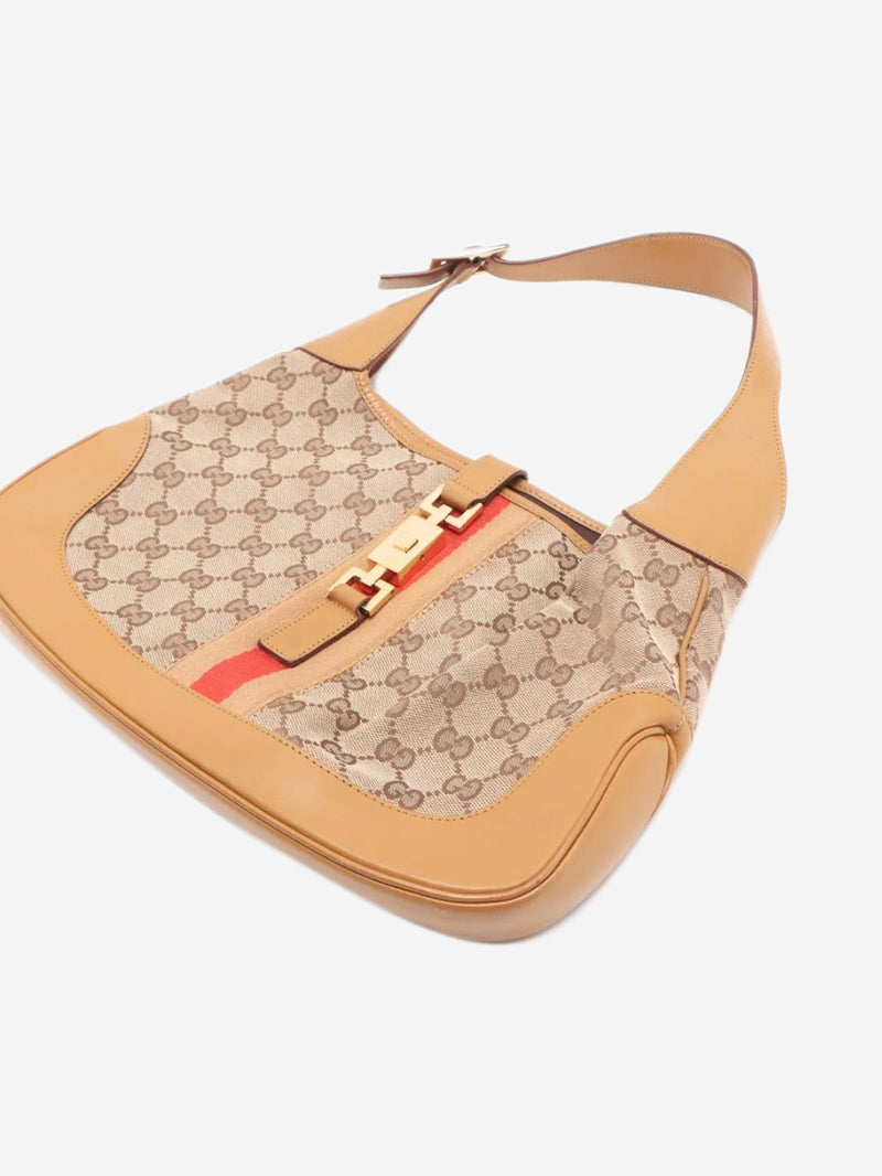 Brown GG canvas Jackie bag Shoulder bags Gucci 
