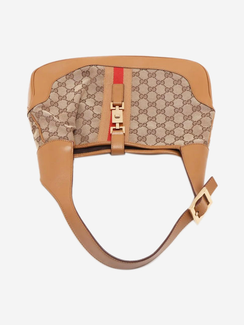 Brown GG canvas Jackie bag Shoulder bags Gucci 