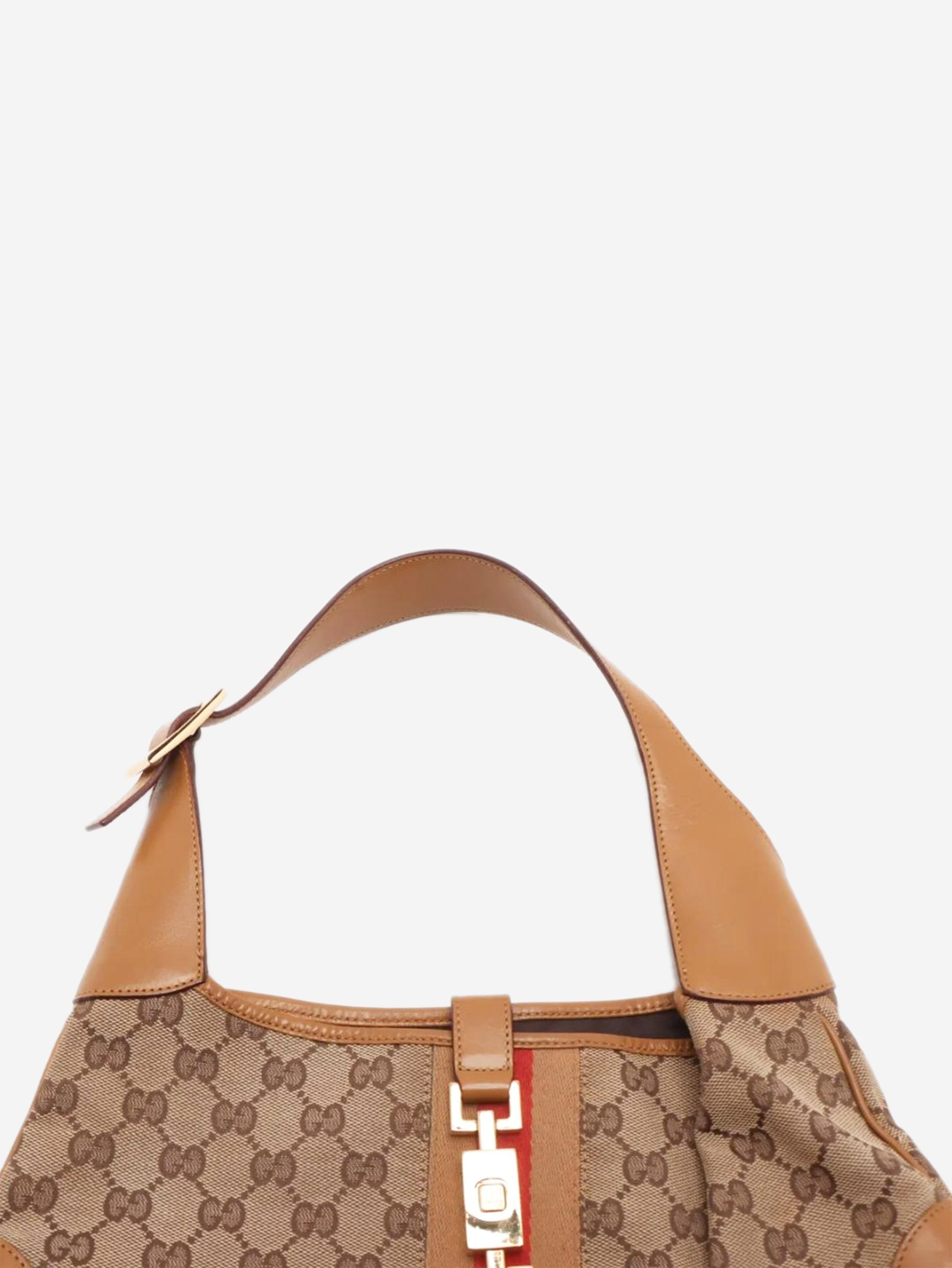 Brown GG canvas Jackie bag Shoulder bags Gucci 
