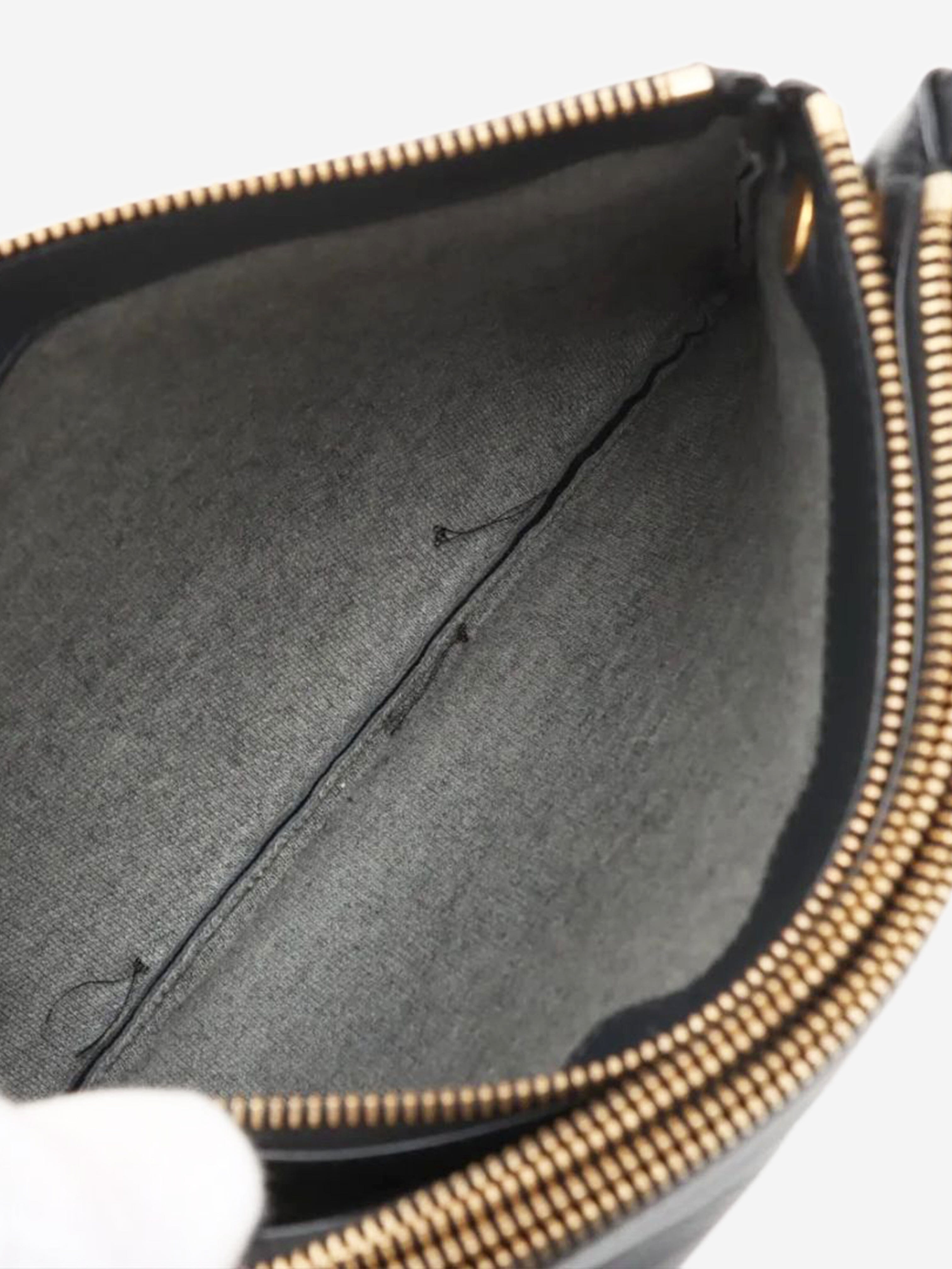 Black Trio leather pouch bag Cross-body bags Celine 