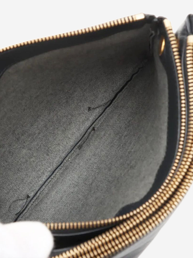Black Trio leather pouch bag Cross-body bags Celine 