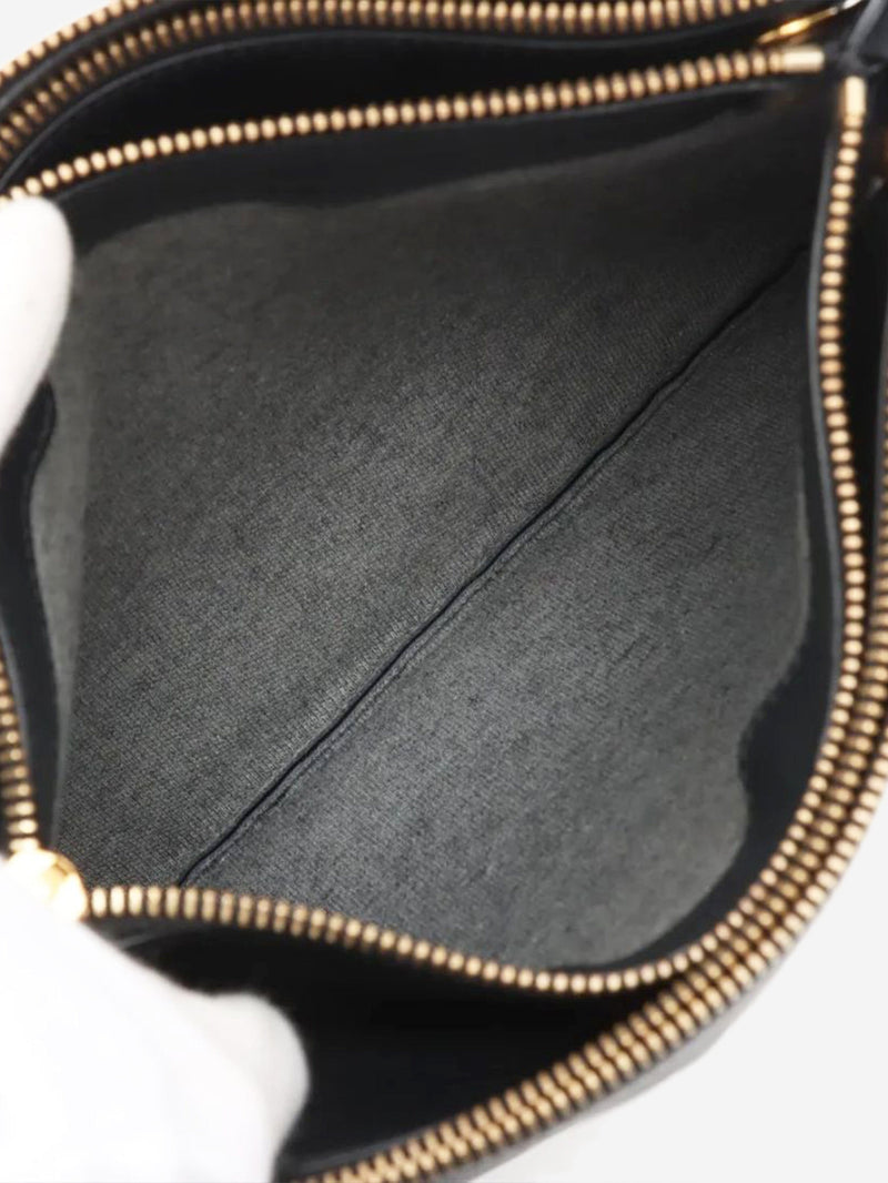 Black Trio leather pouch bag Cross-body bags Celine 