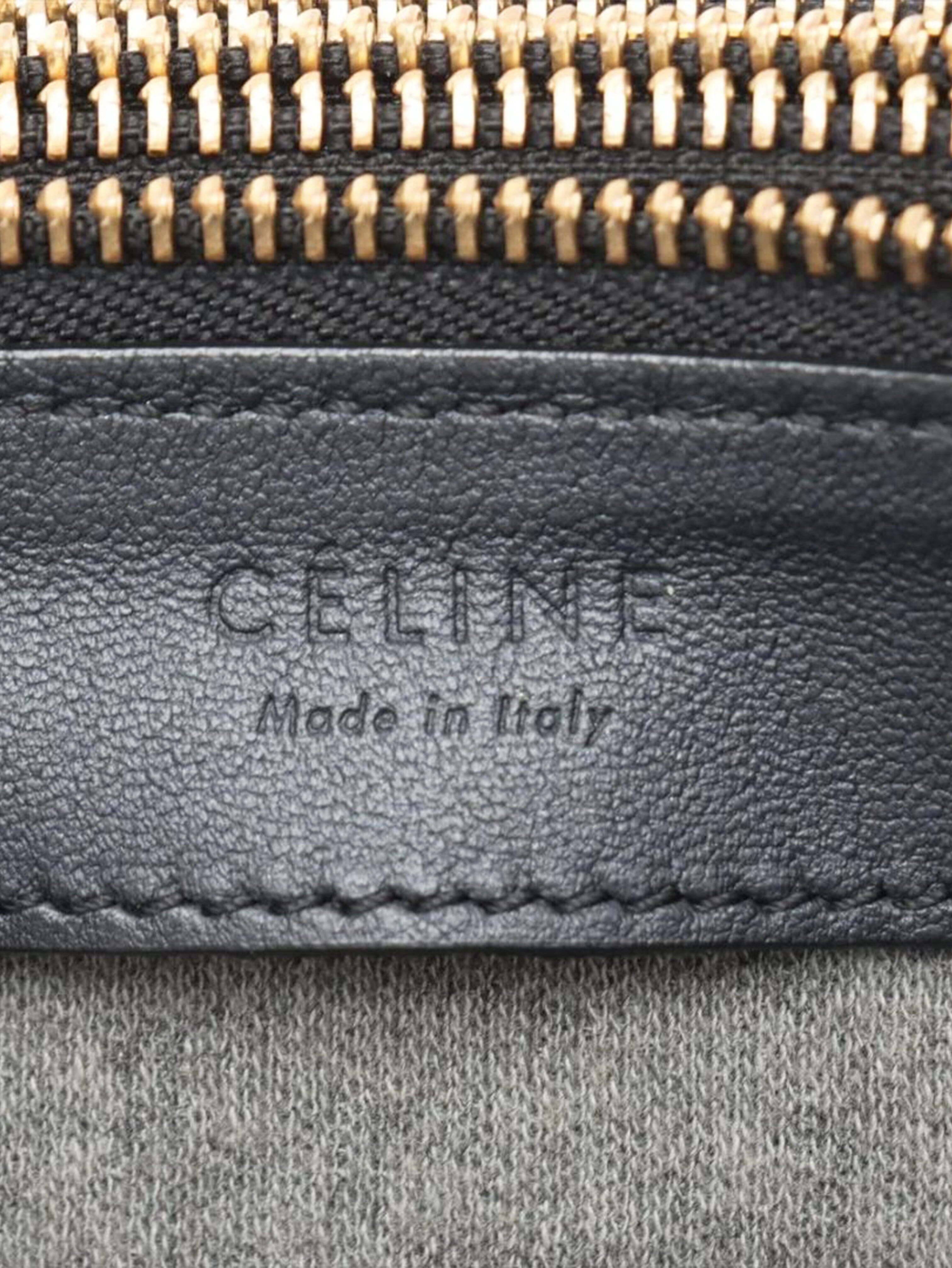 Black Trio leather pouch bag Cross-body bags Celine 