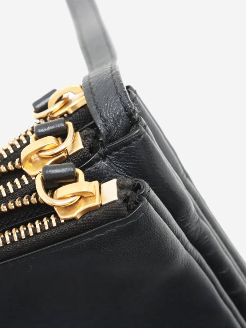 Black Trio leather pouch bag Cross-body bags Celine 