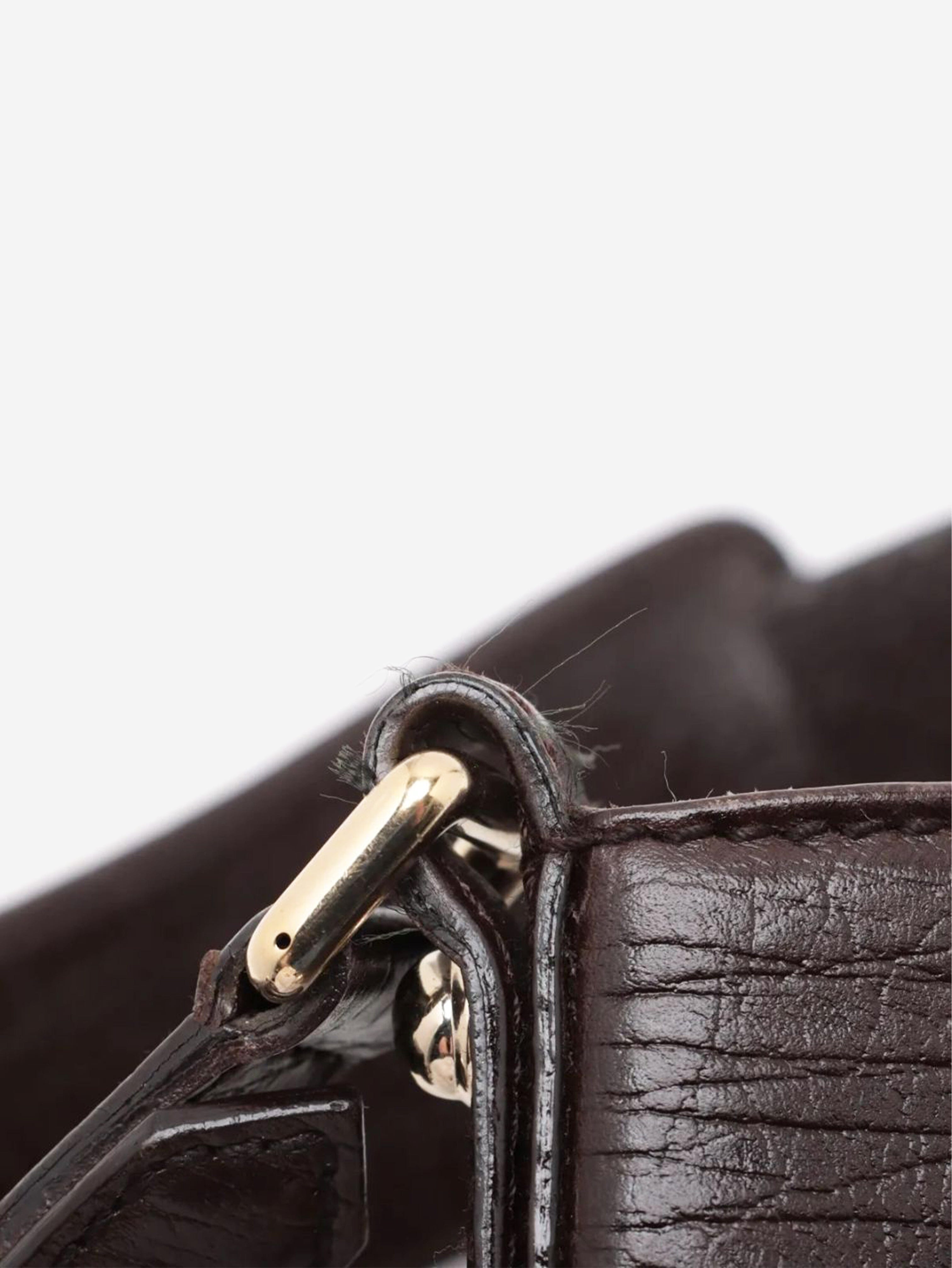 Brown GG canvas Horsebit shoulder bag Shoulder bags Gucci 