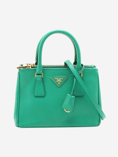 Green small Saffiano Galleria 2way bag Cross-body bags Prada 