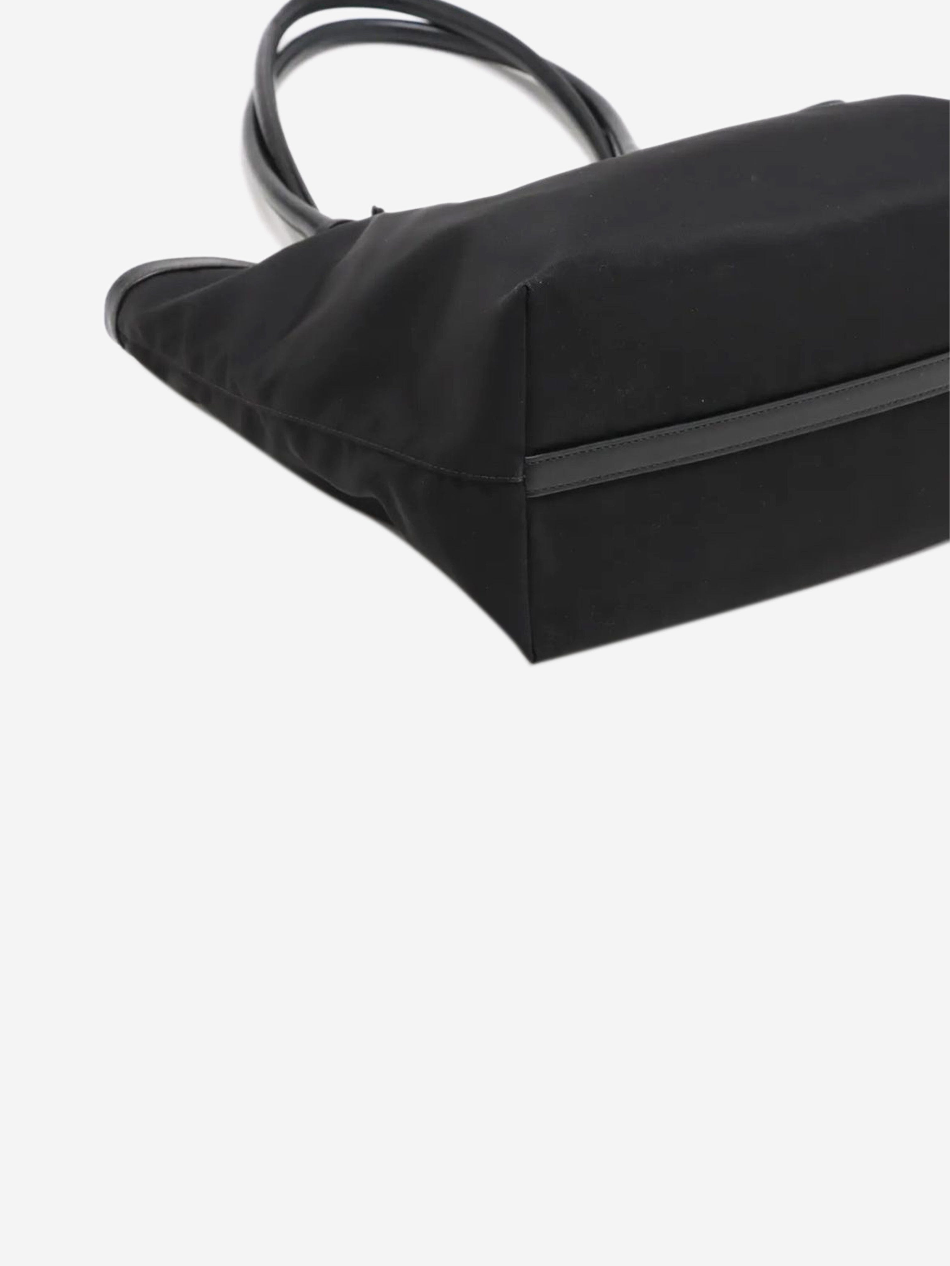 Black small nylon tote bag Tote Bags Prada 