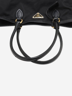 Black small nylon tote bag Tote Bags Prada 