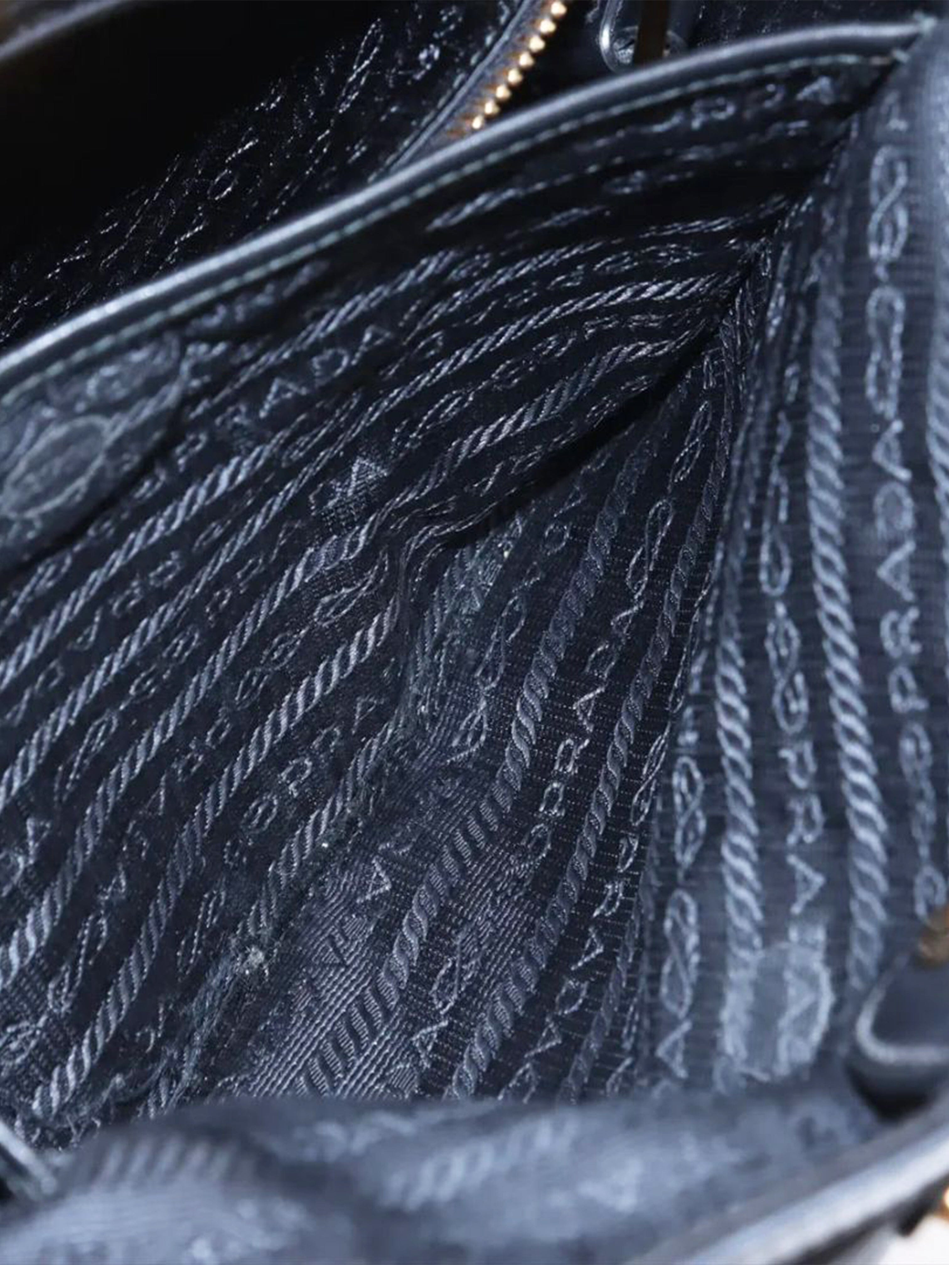 Black small nylon tote bag Tote Bags Prada 