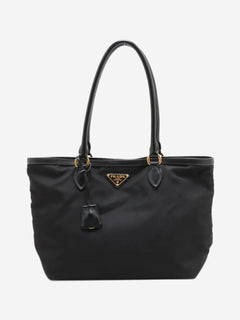 Black small nylon tote bag Tote Bags Prada 