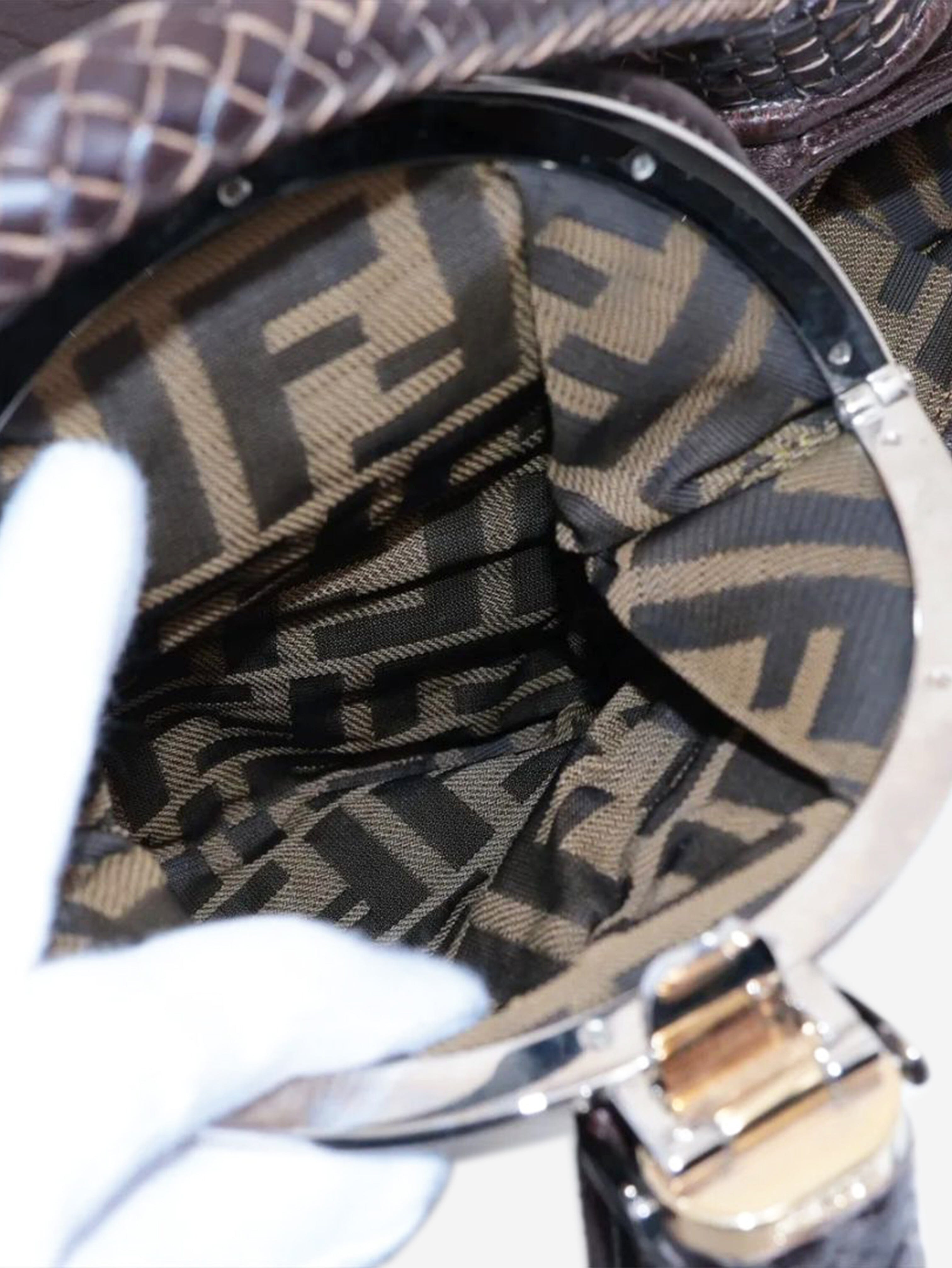 Brown Spy bag Top Handle Bags Fendi 