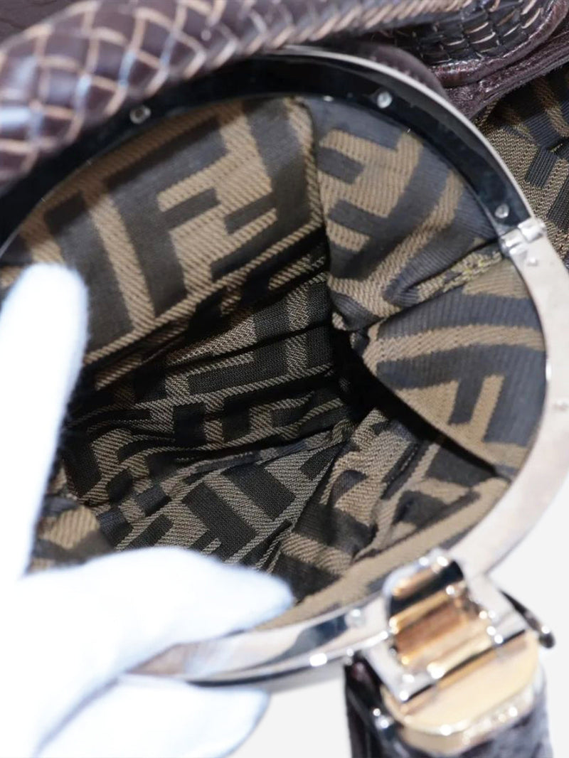 Brown Spy bag Top Handle Bags Fendi 