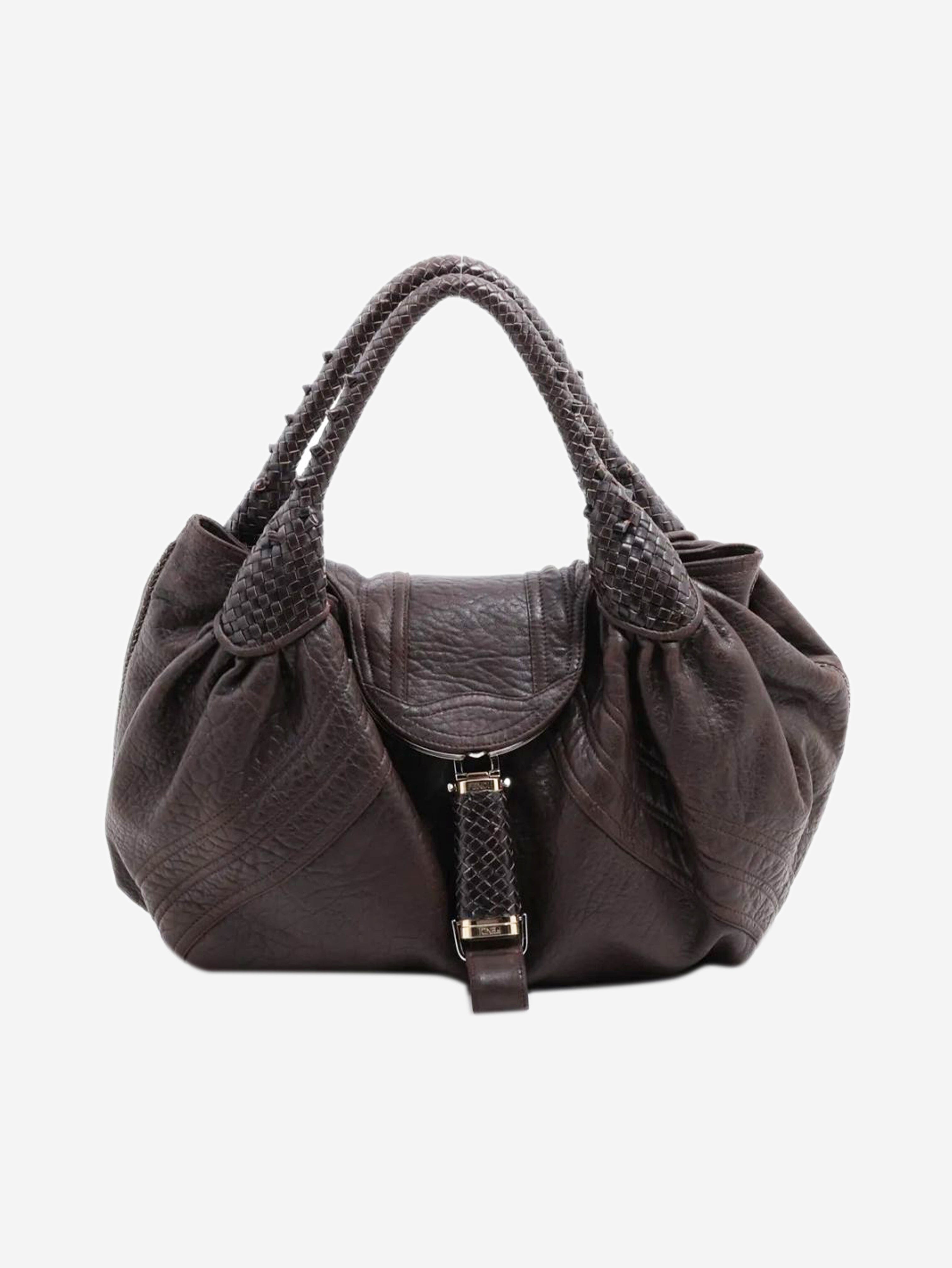 Brown Spy bag Top Handle Bags Fendi 