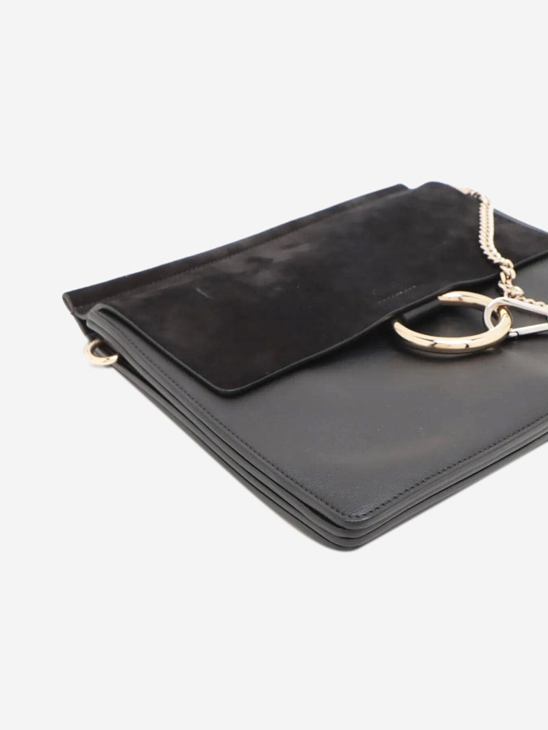 Black Fay leather shoulder bag Shoulder bags Chloe 