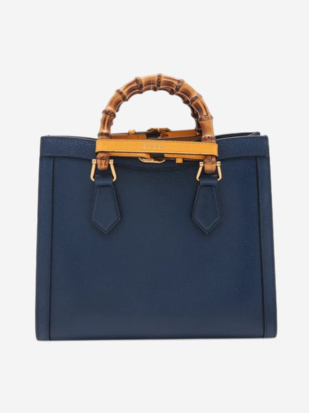 Blue Diana Bamboo shoulder bag alternate image