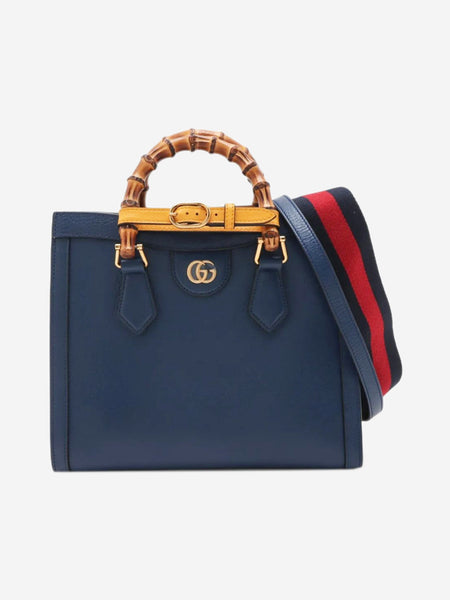 Blue Diana Bamboo shoulder bag product image