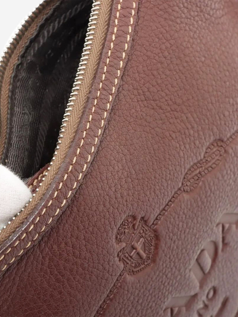 Brown Vitello Daino leather shoulder bag Shoulder bags Prada 