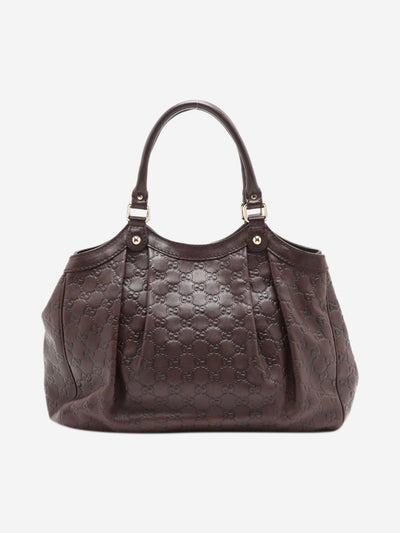 Dark brown Guccissima leather tote bag Tote Bags Gucci 