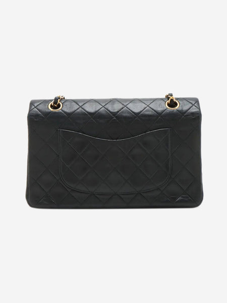 Black vintage 1989 medium lambskin Classic Double Flap bag alternate image