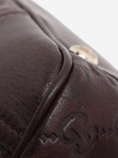 Dark brown Guccissima leather handbag Top Handle Bags Gucci 