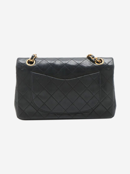 Black vintage 1989 small lambskin Classic Double Flap bag alternate image