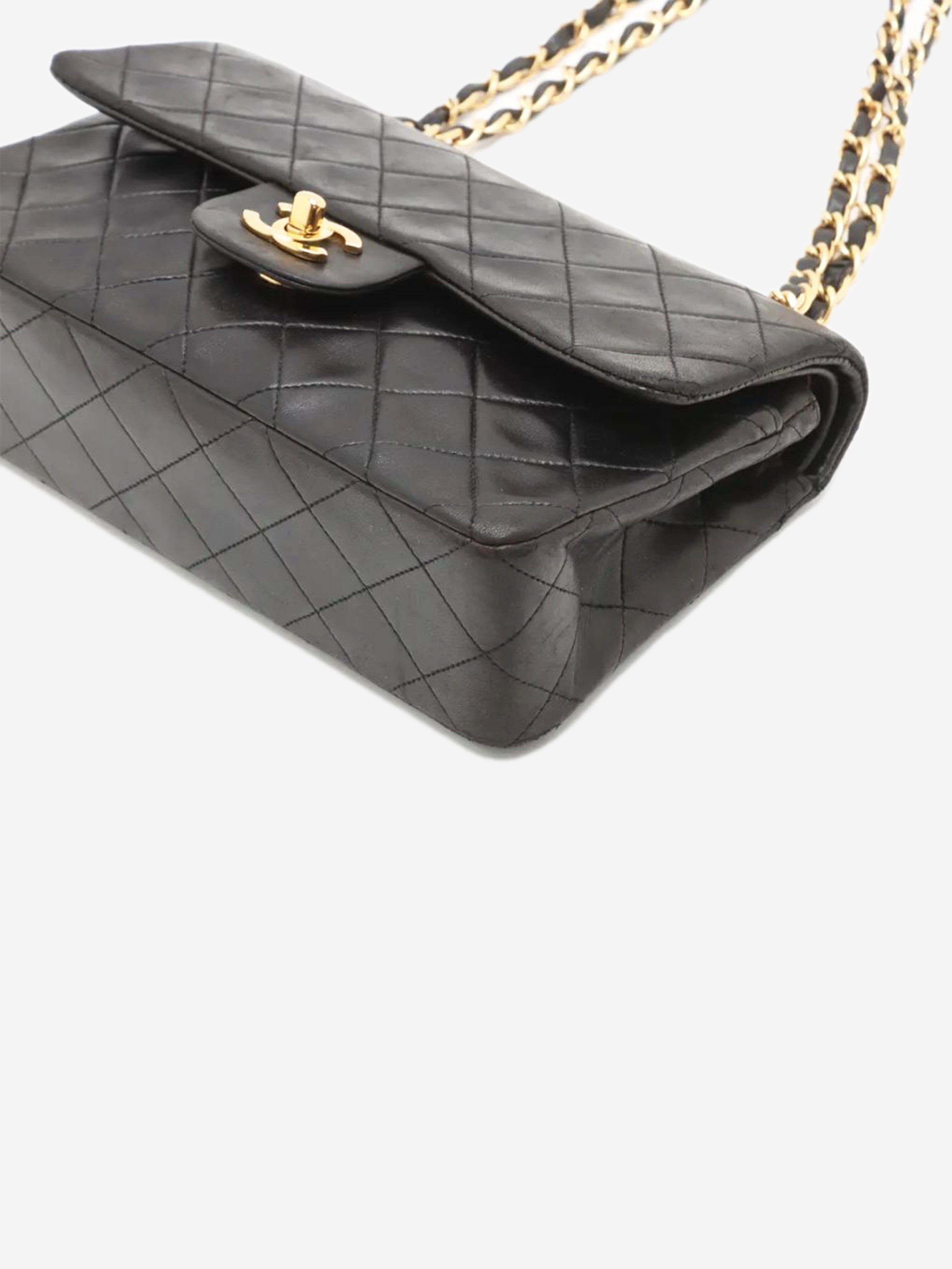 Black 1994 vintage double flap bag Shoulder bags Chanel 