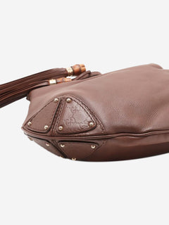 Brown Indy leather shoulder bag Shoulder bags Gucci 