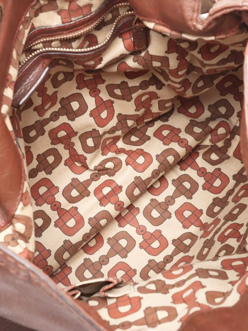 Brown Indy leather shoulder bag Shoulder bags Gucci 