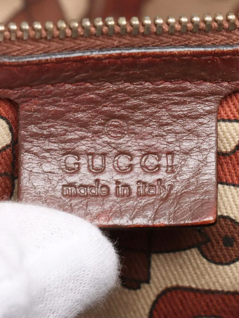 Brown Indy leather shoulder bag Shoulder bags Gucci 