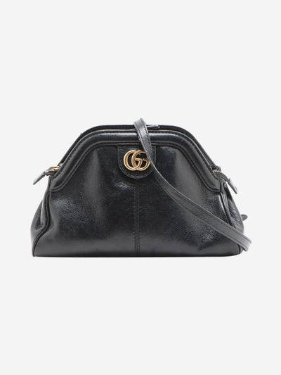 Black GG Marmont patent cross body bag Cross-body bags Gucci 